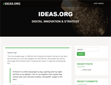 Tablet Screenshot of ideas.org